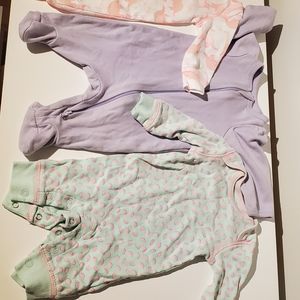 3 infant pieces.